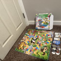 Garanimals Fun at the Zoo Double sided board game!  