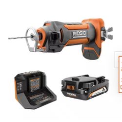 18V Drywall Cut-Out Tool Kit with 2.0 Ah Battery and Charger 