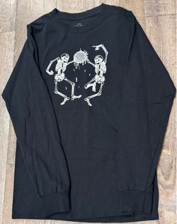 Joji Slow Dancing In The Dark Skeleton Long Sleeve Shirt size Small