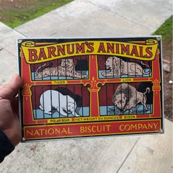 Barnum’s Animals Sign 