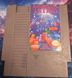 Tetris NES Cartridge Nintendo Entertainment System 1989, Cartridge Only
