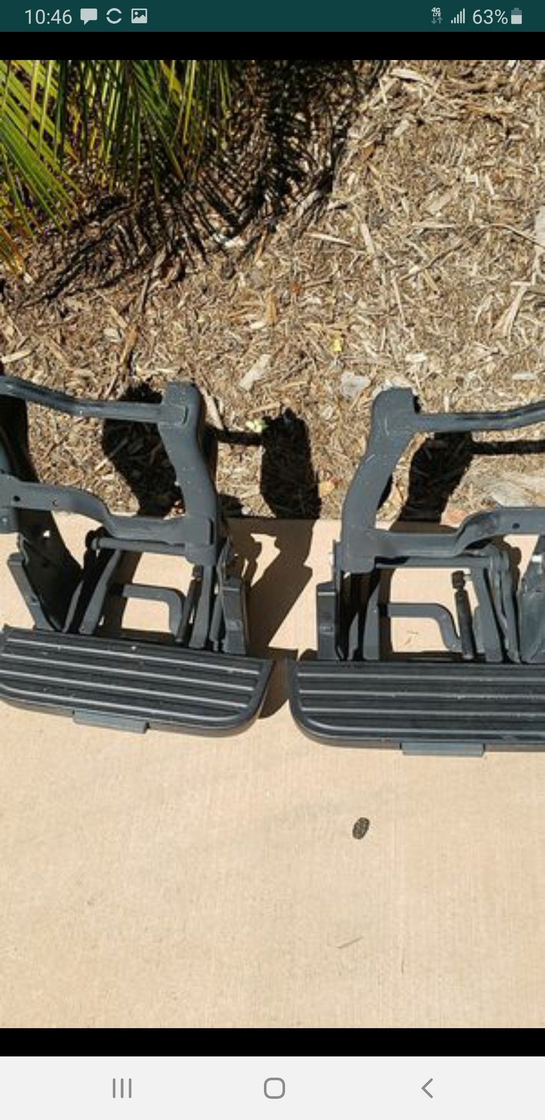 Retractable side steps, 2009-2014 Ford F150, 6.5' bed