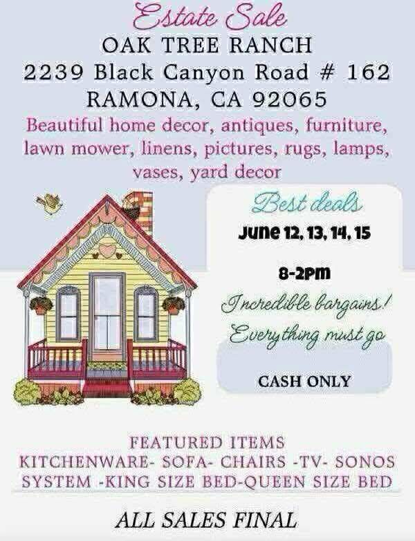 Estate Sale by Private Party