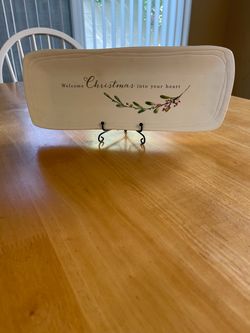 Christmas Ceramic Decorative Serving Tray