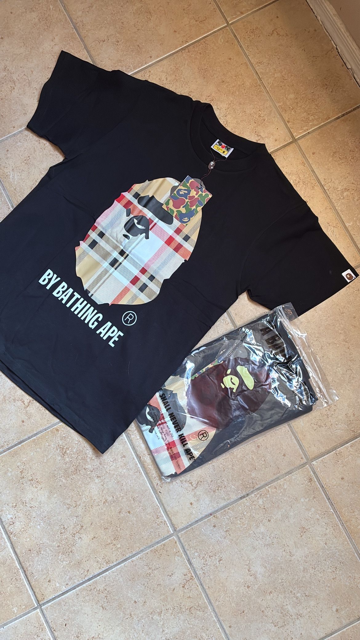 BAPE X BURBERRY
