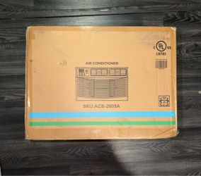Brand New 10,000 BTU WiFi Smart Window AC – Sealed