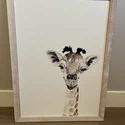 Giraffe Nursery Wall Art