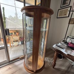 Vintage Display Cabinet - Circular - OBO