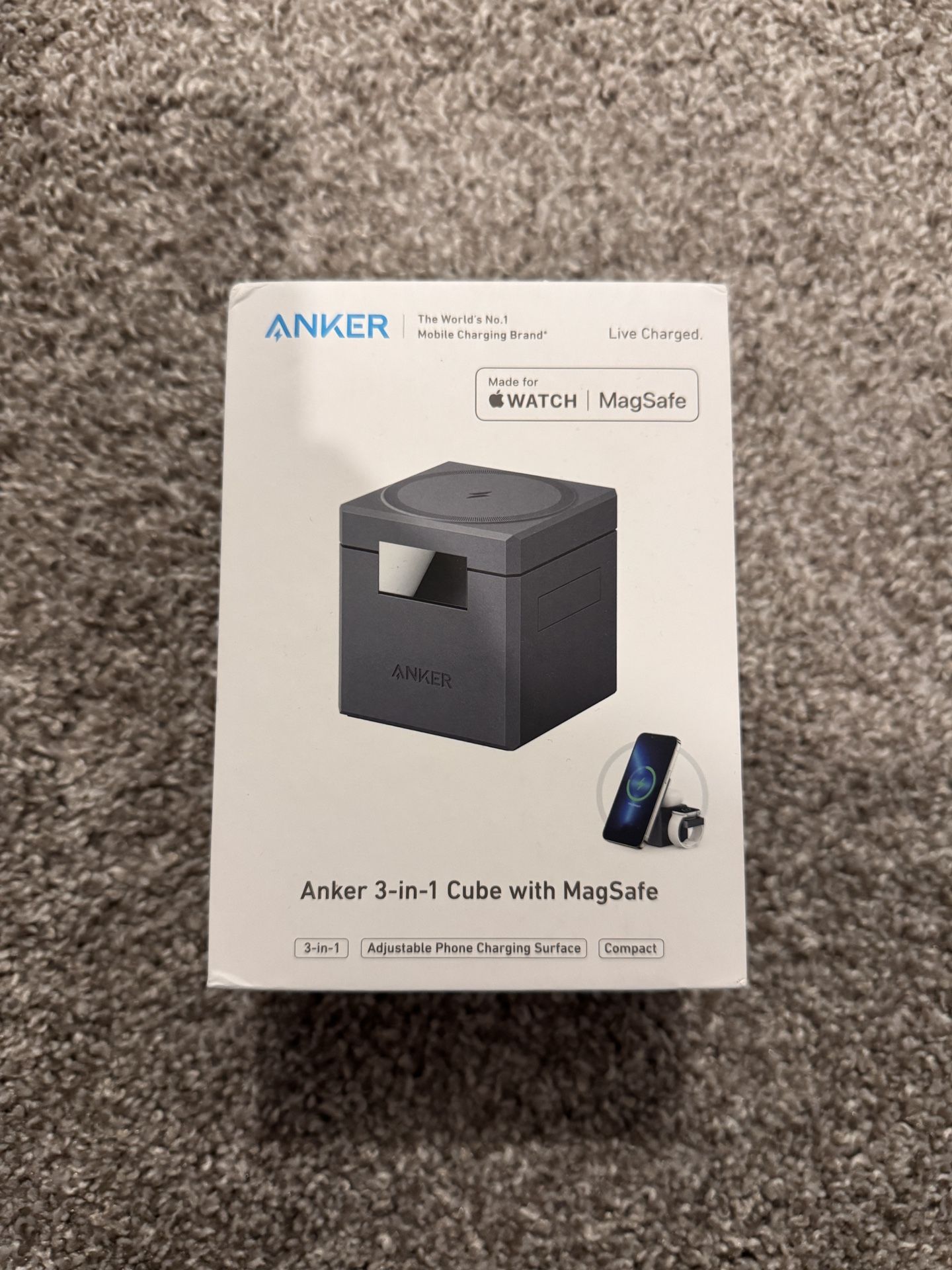 Anker 3-in-1 Cube with MagSafe NEW