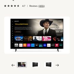 VIZIO 75" Class Quantum 4K QLED HDR Smart TV (NEW) M75Q6-L4