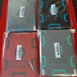 For Apple iPad mini 1/2/3 ,IPAD AIR Dual Layer Shockproof Hybrid Hard Kickstand Case Cover