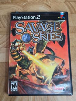 🐉 Savage Skies CIB (PS2) 🐉
