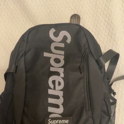 Black Supreme backpack