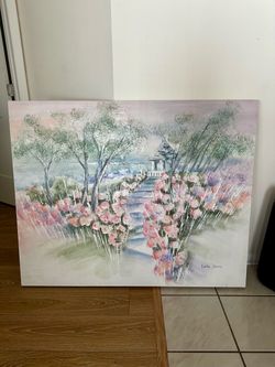 Wall artwork - Garden painting