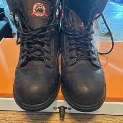 Size 11 Brahma  Steel Toe Boots - Compare @ $60+