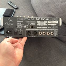X1204 Xenyx Audio Mixer