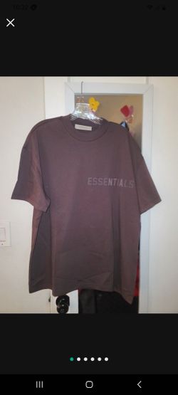 ESSENTIALS "PLUM" TSHIRT (MEDIUM)