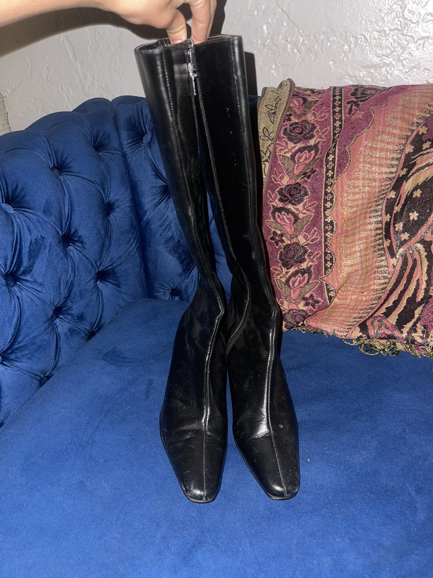 Long Black Boots