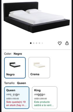 Olafur Linen Queen Bed