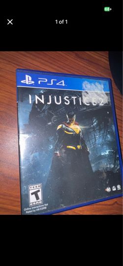 Injustice video game PS4