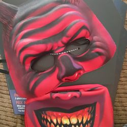 DEMON Halloween Face Mask Set