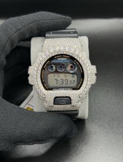 Custom Iced Out G-Shock DW-6900 – Brand New