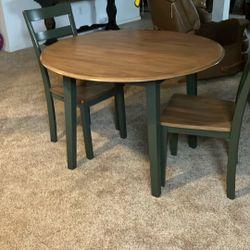 Small Drop Leaf Table And Chairs