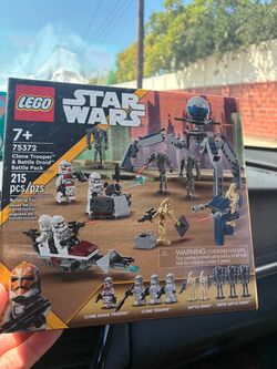 Star Wars clone trooper droid battle pack Lego set NEW!