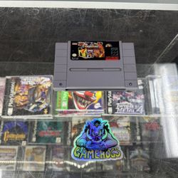 WWE Wrestlemania SNES $15 Gamehogs 11am-7pm