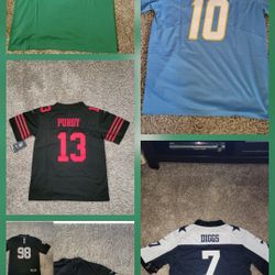 Football Jerseys And Flags