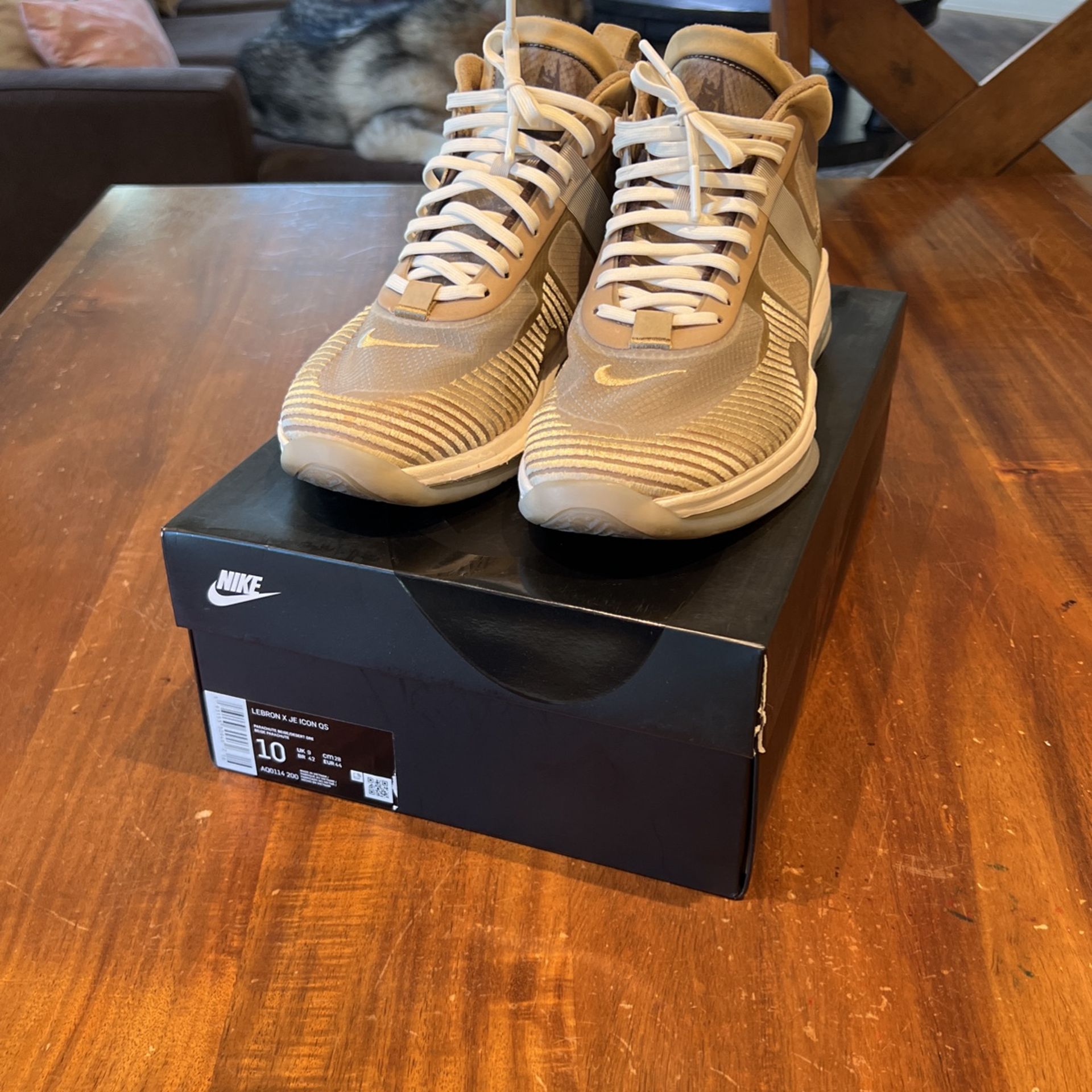 Lebron Icon Parachute Beige (Size 10) Shoes