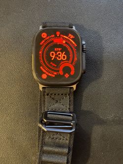 Apple I watch ultra 3 Black flawless clean