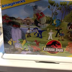 Fisher Price Imagineer Jurassic Park 19 Piece Set Dino Recon