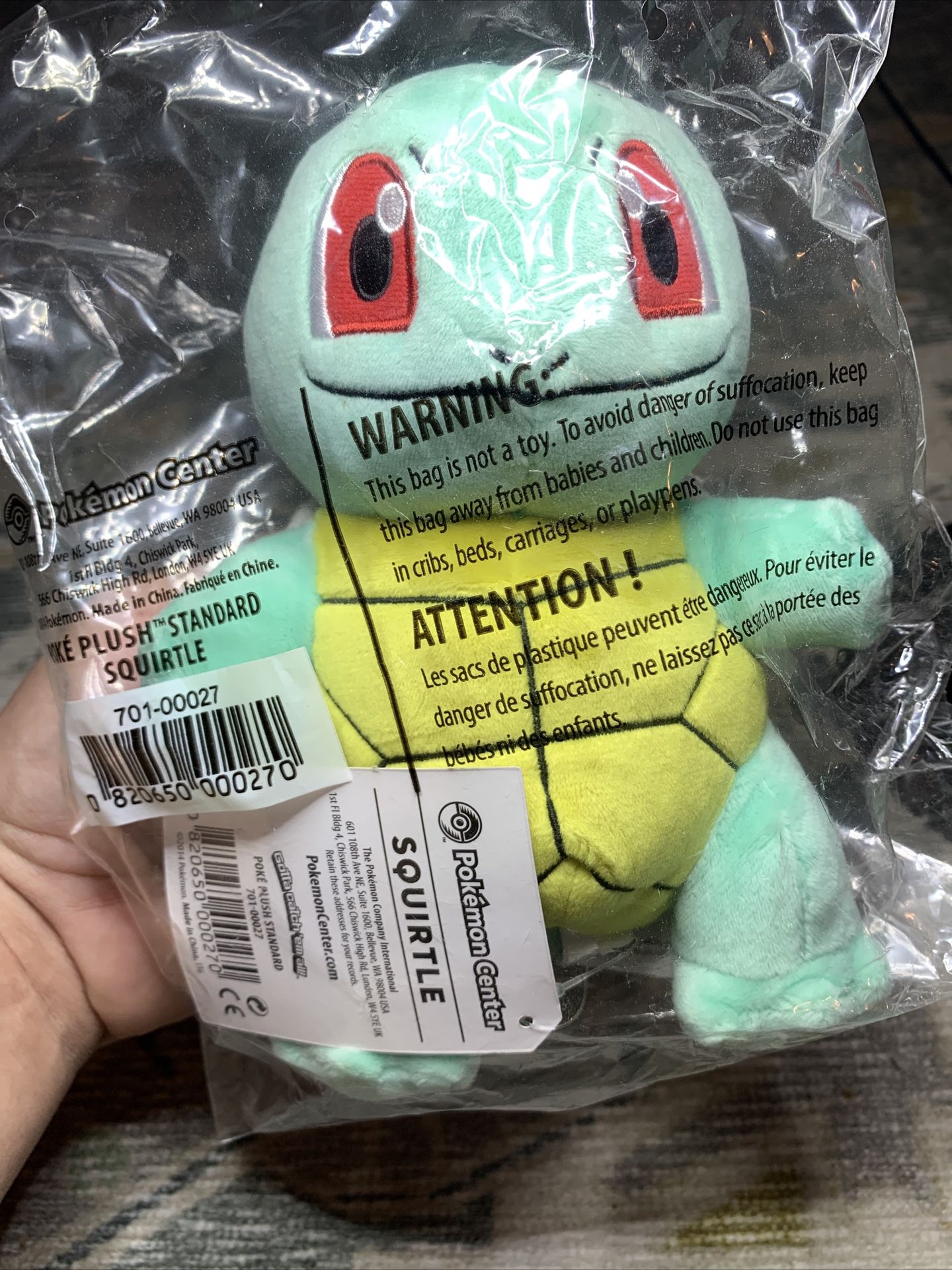 2014 Squirtle Plushies Sealed Lot Of 11