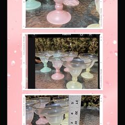 Vintage Margarita 1950 Glasses 