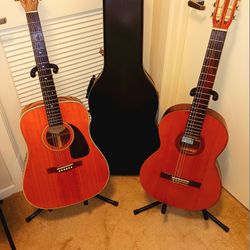 Acoustic Guitars Japanese And Taiwan Lyle And Fender Both Stunning Guitars Vintage And A Great Playable Condition No Issues Just Pure Musical Bliss