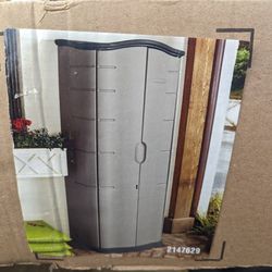 2x2 Vertical Storage Shed 
