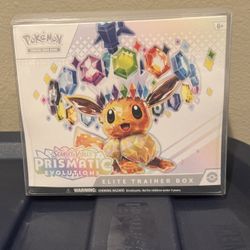 Prismatic ETB New With Case- 3 Available