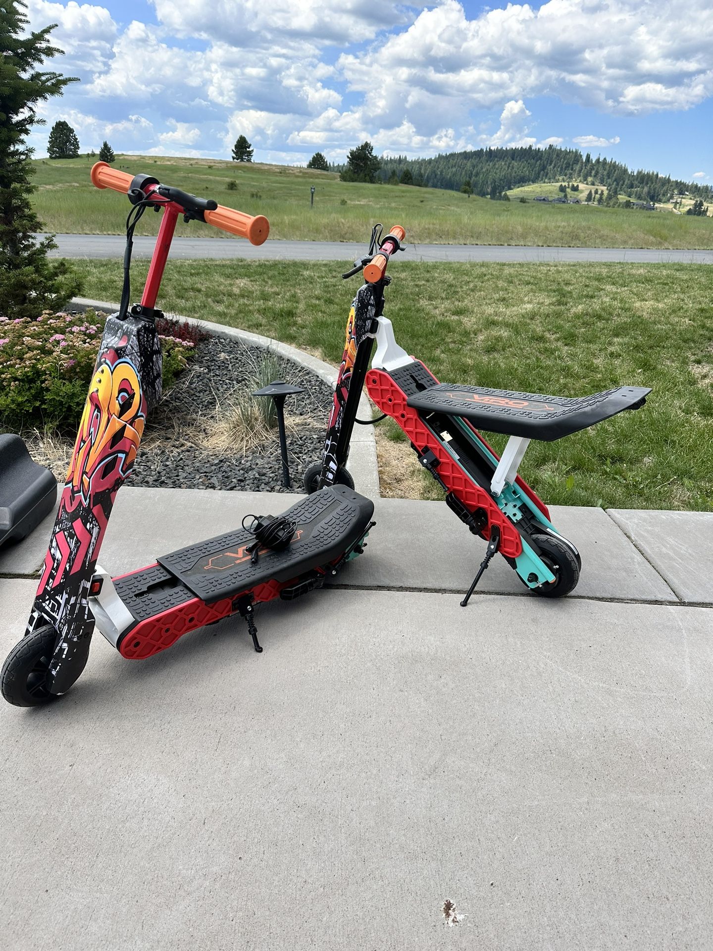 2 VIRO Rides Vega 2-in-1 Transforming Electric Scooter & Mini Bike