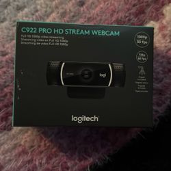C922 PRO HD STREAM WEBCAM