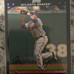 Andruw Jones 2007 Topps Card #314
