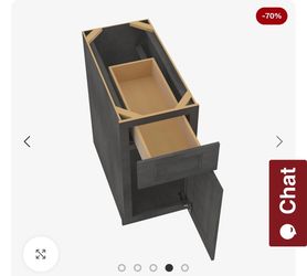 2 B21 Single Door Cabinets 21 Inch