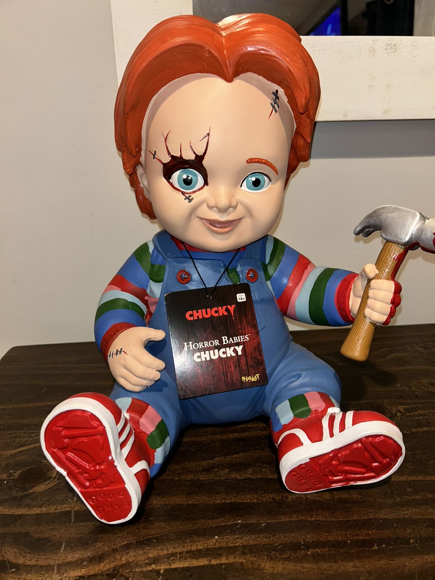 SPIRIT HALLOWEEN  CHUCKY DOLL  horror babies 