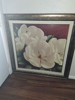 Flower pic decor