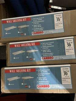 Wall Shelving Kit 36”