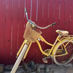 Beach Bike Cruiser  - Yellow