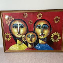 Beautiful 75in Original Painting 