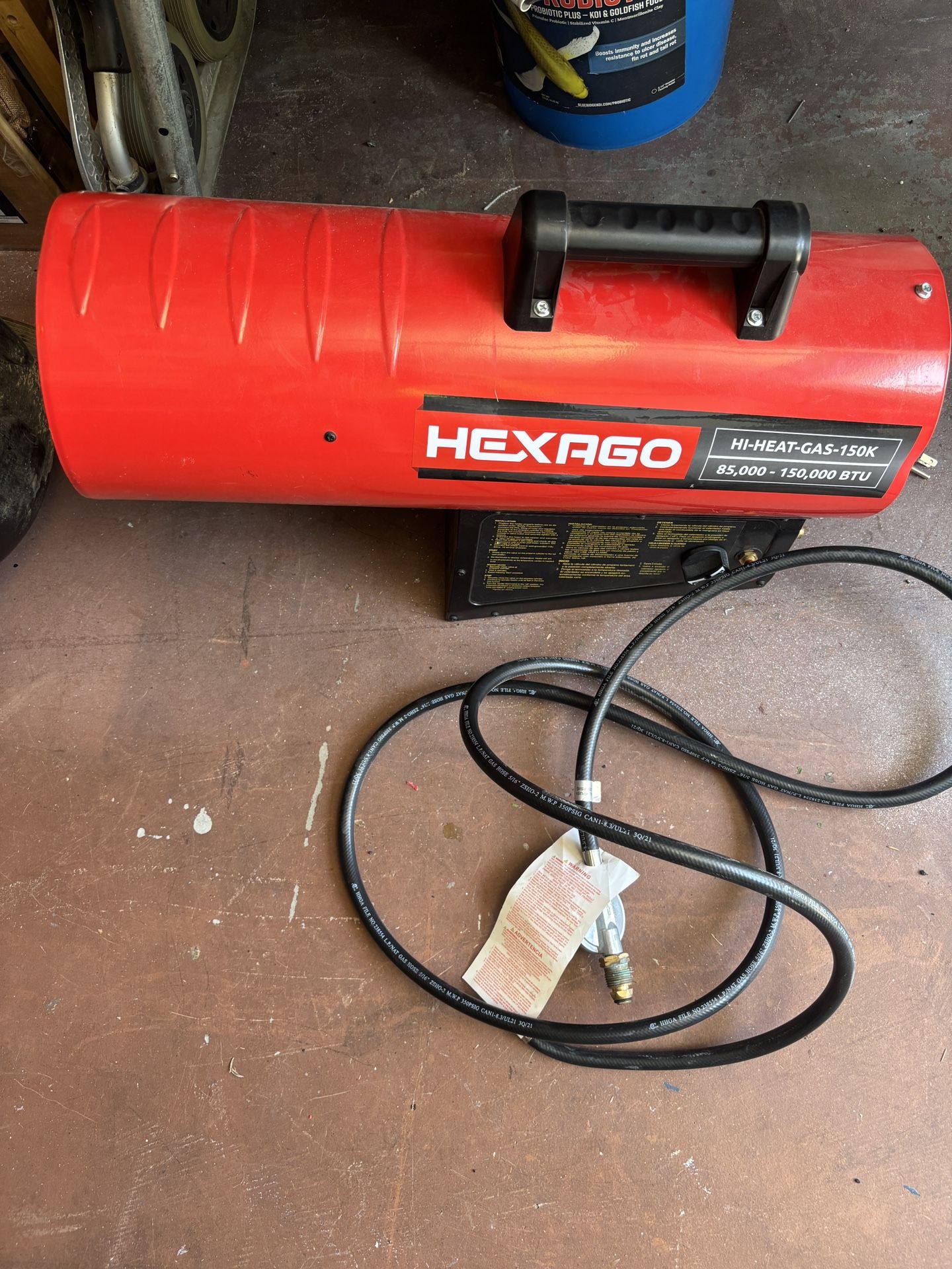 hexago propane heater
