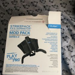 Strikepack For PS4 Controllers With 2 Backpeddles