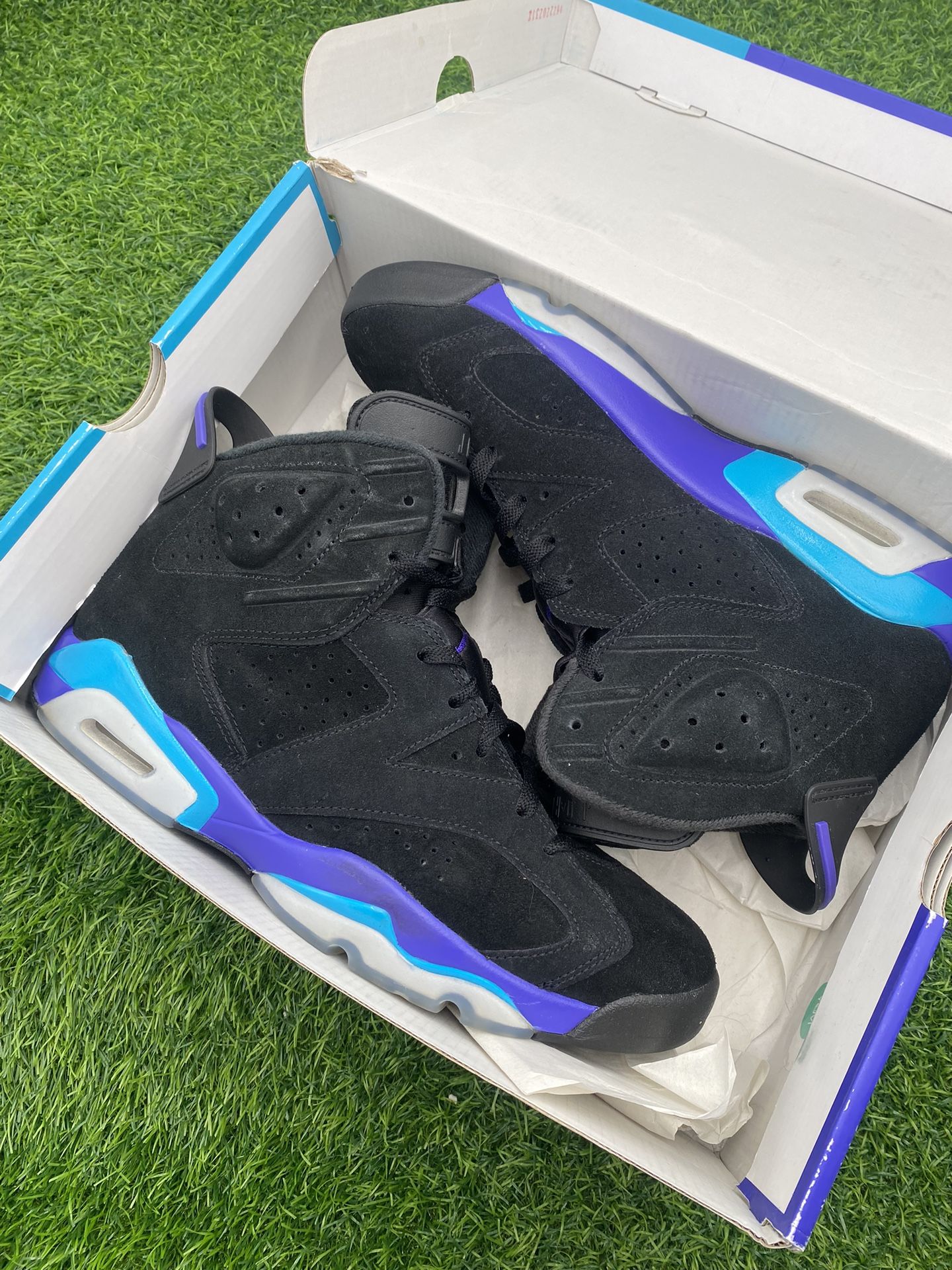 Jordan 6 “Aqua” Size 10.5M